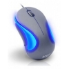 Мышь A4 Q3-320-4 2X Rate Q Series Glass Run Glossy Grey USB
