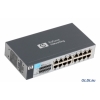 Коммутатор HP ProCurve 1410-16G (J9560A) Unmanaged, 16*10/100/1000, QoS, 19"