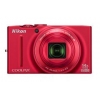 PhotoCamera Nikon CoolPix S8200 red 16.1Mpix Zoom14x 3.0" 1080p 89Mb SDXC CMOS 1x2.3 IS opt 1minF 26fr/s 30fr/s EN-EL12  (VMA852E1)