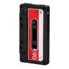 Чехол Hama H-108522 Tape для iPhone 4 силикон, черный