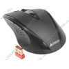 "Мышь" A4Tech "G10-770F-1" оптич., беспров., 6кн.+скр., черный (USB) (ret)