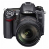 PhotoCamera Nikon D7000 KIT black 16,2Mpix 18-200VRII 3" 720p SD Набор с объективомLi-Ion  (VBA290KR04)