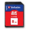 Флеш карта SDHC 8Gb class4 Verbatim (044018-61)