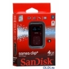 Плеер SanDisk Sansa Clip+ 4Gb красный MP3 OGG WMA FLAC FM Диктофон USB 2.0 (SDMX18-004G-E46R)