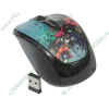 "Мышь" Microsoft "Wireless Mobile Mouse 3500" GMF-00149 оптич., беспров., 2кн.+скр., черный, с рисунком (USB) (ret)