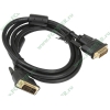 Кабель DVI-D Dual Link Flextron "CDD-BAS-DL-1.8-01-HB-P1", позолоченные контакты, с ферритовыми кольцами (1.8м) (oem)