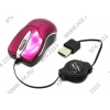 SPEEDLINK Pica Flexcable Micro Mouse <SL-6164-SPI Pink> USB (RTL) 3btn+Roll, уменьшенная