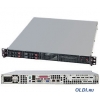 Серверная платформа Supermicro SYS-1017C-TF <1U, X9SCL-F, s1155, C202, 4*DDR3, 4 HS SATA 2,5" , SVGA, SATA RAID, 330W