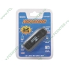 Устройство чтения карт памяти SDHC/MMC Microsonic "MCR601", внешн., черный (USB2.0) (ret)