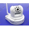 TRENDnet <TV-IP422WN> SecurView Wireless PTZ IP Camera (LAN,  640x480, f=4.0mm,802.11b/g/n,8LED,микрофон)