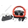 Руль SPEEDLINK Carbon GT Racing Wheel <SL-6694-SRD Red>(Vibration,рулевое колесо, педали, 10кн, USB&PS2/PS3)