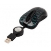Мышь A4 X6-60MD-3 green dot optical GLaser mini 2X Click retractable USB