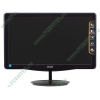 ЖК-монитор 18.5" Philips "197E3LSU/01" 1366x768, 5мс, TCO'5.0, синий (D-Sub, DVI) 