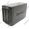 Synology <DS712+> Disk Station (2x3.5"/2.5" HotSwap HDD SATA,RAID 0/1/JBOD,2xGbLAN, 3xUSB2.0, eSATA)