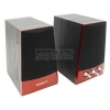 Колонки SonicGear Morro 250XB <Metallic Red> (2x3W, дерево)