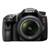 PhotoCamera Sony Alpha SLT-A65VK kit black 24,3Mpix 18-55 3" 1080p SDHC turLCD Набор с объективомGPS Li-Ion  (SLTA65VK.CEE2)