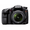 PhotoCamera Sony Alpha SLT-A77VK KIT black 24,3Mpix 18-55 3" 1080p SDHC GPS Набор с объективомNP-FM500H  (SLTA77VK.CEE2)