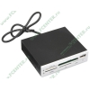 Устройство чтения карт памяти CF/XD/MMC/SD/MS/T-Flash/M2 Acorp "CRIP200-W" ver.6.0, в 3.5" отсек, доп. порт USB, белый (USB2.0) (oem)