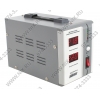 Стабилизатор Powerman AVS 1000D Plus (вх.140-260 В, вых.220 В ± 8%,1000ВА, 2 розетки Euro)
