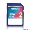 Карта памяти SD 2Gb Silicon Power 80X (SP002GBSDC080V10)