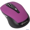 Мышь Defender Athena 225 Nano V (фиол), USB 5кн, 2.4ГГц, 800/1200/1600 dpi (52227)
