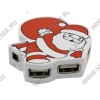 Orient <TA-200> 4-port USB2.0 Hub  "Дед Мороз"