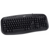 Клавиатура Genius KB-M200, PS/2, 8 горячих клавиш, black, Сolour box