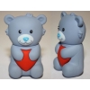 Внешний накопитель 4GB USB Drive <USB 2.0> ICONIK Мишка серый ТЕДДИ (RB-BEARG-4GB)