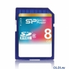 Карта памяти SDHC 8Gb Silicon Power Class6 Full HD (SP008GBSDH006V30)