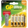 Батарея GP Ultra Alkaline 15AU/FT LR6 (+ фонарик) AA (8шт) (GP 15AU/FT-2CR8) (мин.кол.8)