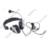 Наушники с микрофоном VCOM VHP5105 (шнур 1.95м, с  регулятором громкости)