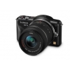 PhotoCamera Panasonic Lumix DMC-GF3KEE Kit black 12Mpix 14-42 Zoom3x 3" SDHC Комплект с объективомLi-Ion  (DMC-GF3KEE-K)