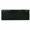 Клавиатура A4Tech KD-126-2 черный USB slim Multimedia LED (with White Light)