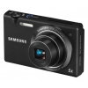PhotoCamera Samsung MV800 black 14.2Mpix Zoom5x 2.7" 720p 30Mb microSDHC CCD 1x2.3 IS el 5minF 0fr/s 30fr/s BP-70A  (EC-MV800ZBPBRU)