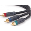 Кабель видео Belkin 3хRCA (m)/3хRCA (m) 1м. (AD21000QN1M)