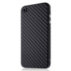 Наклейка декоративная Belkin для iPhone 4 карбон черный F8Z897cwC00