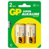 Батарея GP Super Alkaline 14A LR14 C (2шт) (GP 14A-BC2) (мин.кол.10)