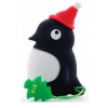 Флеш Диск Bone 4Gb черный SANTA PENGUIN GIFT SET PK110112-4SBK