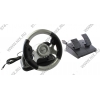 Руль Gembird Force Feedback STR-FFB3 USB (Рулевое колесо+педали+рычаг перекл.скор, 2x4поз.перекл.)