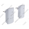 D-Link <DHP-307AV> Powerline AV Adapter Kit (2 адаптера, 1UTP 10/100Mbps, 200Mbps)