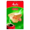 Фильтры бумажные Melitta 1x2/80 шт., для кофе, коричневые
