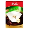 Фильтры бумажные Melitta Gourmet (c тремя арома-зонами) 1х4/80 шт., белые