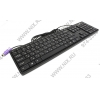 Клавиатура Genius SlimStar 120 Black <PS/2> 104КЛ+2М/Мед,  влагозащита (31300712102)