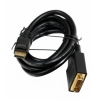 Кабель DisplayPort - DVI (m-m), 1.8 м, ***, черный, Hama  H-54593