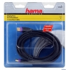 Кабель DisplayPort (m-m), 5.0 м, позолоченные контакты, двойное экранирование, ***, черный, Hama  H-78444