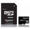 Флеш карта microSDHC 16Gb Class10 Apacer AP16GMCSH10-R + adapter