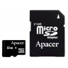 Флеш карта microSDHC 32Gb Class4 Apacer AP32GMCSH4-R + adapter