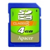 Флеш карта SDHC 32Gb Class4 Apacer AP32GSDHC4-R