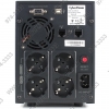 UPS 1200VA CyberPower Value LCD <VALUE1200ELCD> Black,защита телефонной линии/RJ45,ComPort,USB,4  евро розетки
