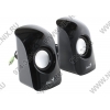 Колонки Genius SP-U115 <Black> (2x0.75W, питание от  USB) (31731006100)
